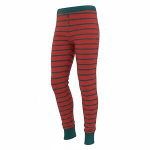 Old Navy Waffle Thermal Pajama Pants Red Green Stripe Womens Medium
